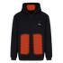 Heated Zip Hoodie for Men and Women