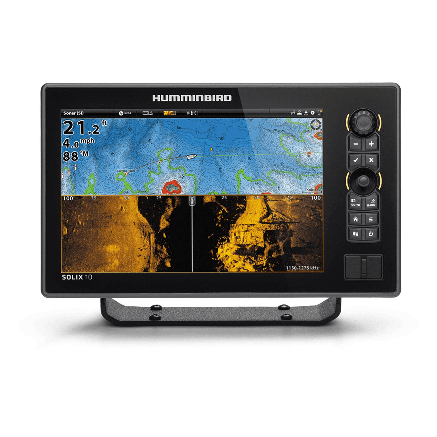 40% OFF!!  DD26 Fishing Mean Screen Anti Glare tempered glass that fits the Humminbird Solix 10 all Gens
