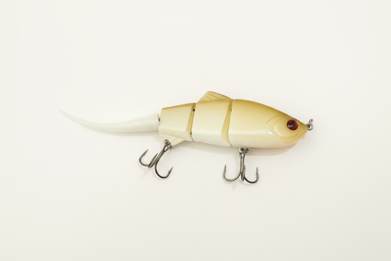Slick Stick Glide Bait – 4Reel Custom Baits | Multi-Jointed Swimbait