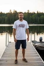 White Jig Shack Outdoors Short Sleeve T-Shirt