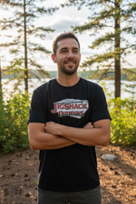 Black Jig Shack Outdoors Short Sleeve T-Shirt