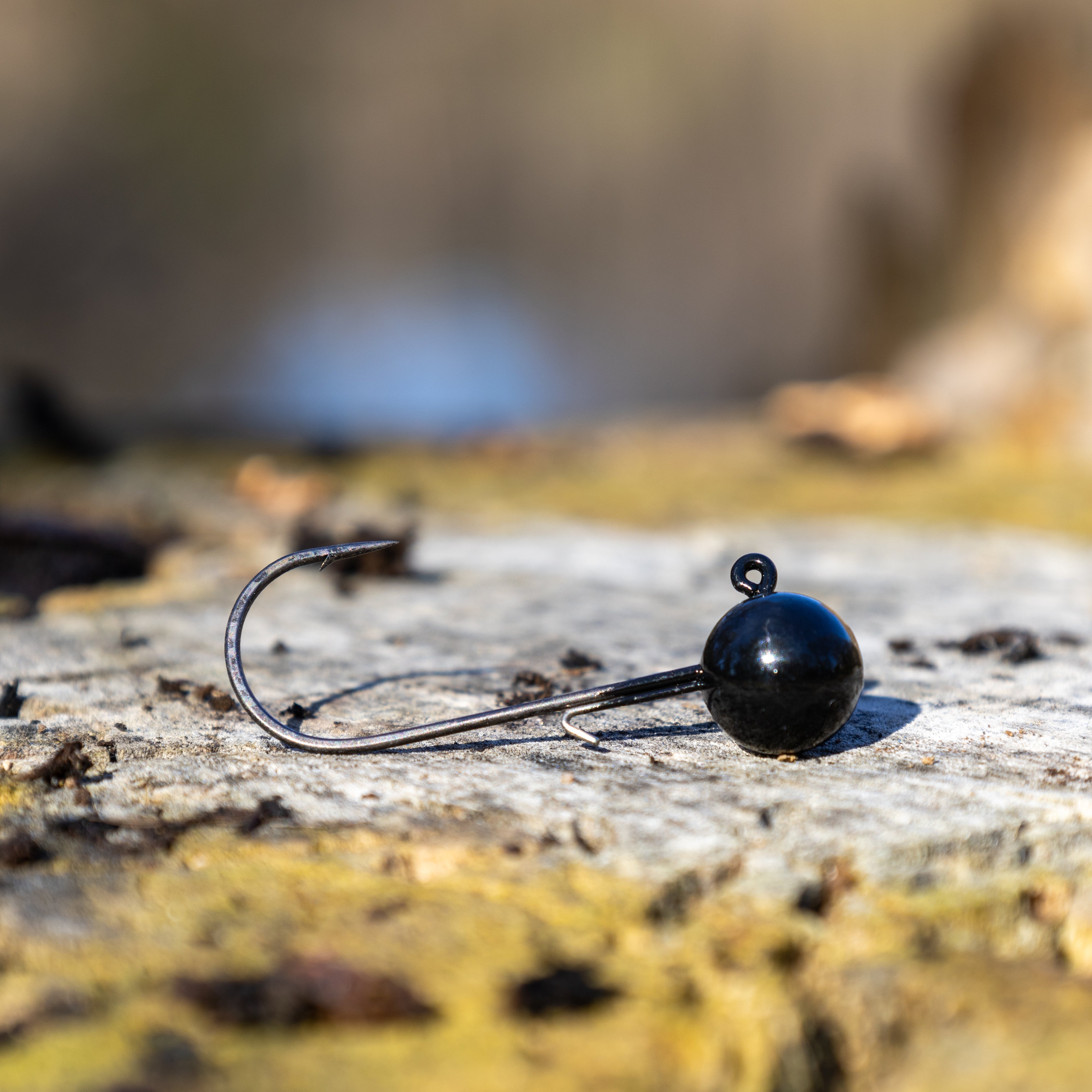 Reaction Tackle Lead Ball Jigs (10-Pack) – Premium Round Jig Heads for Stick Baits