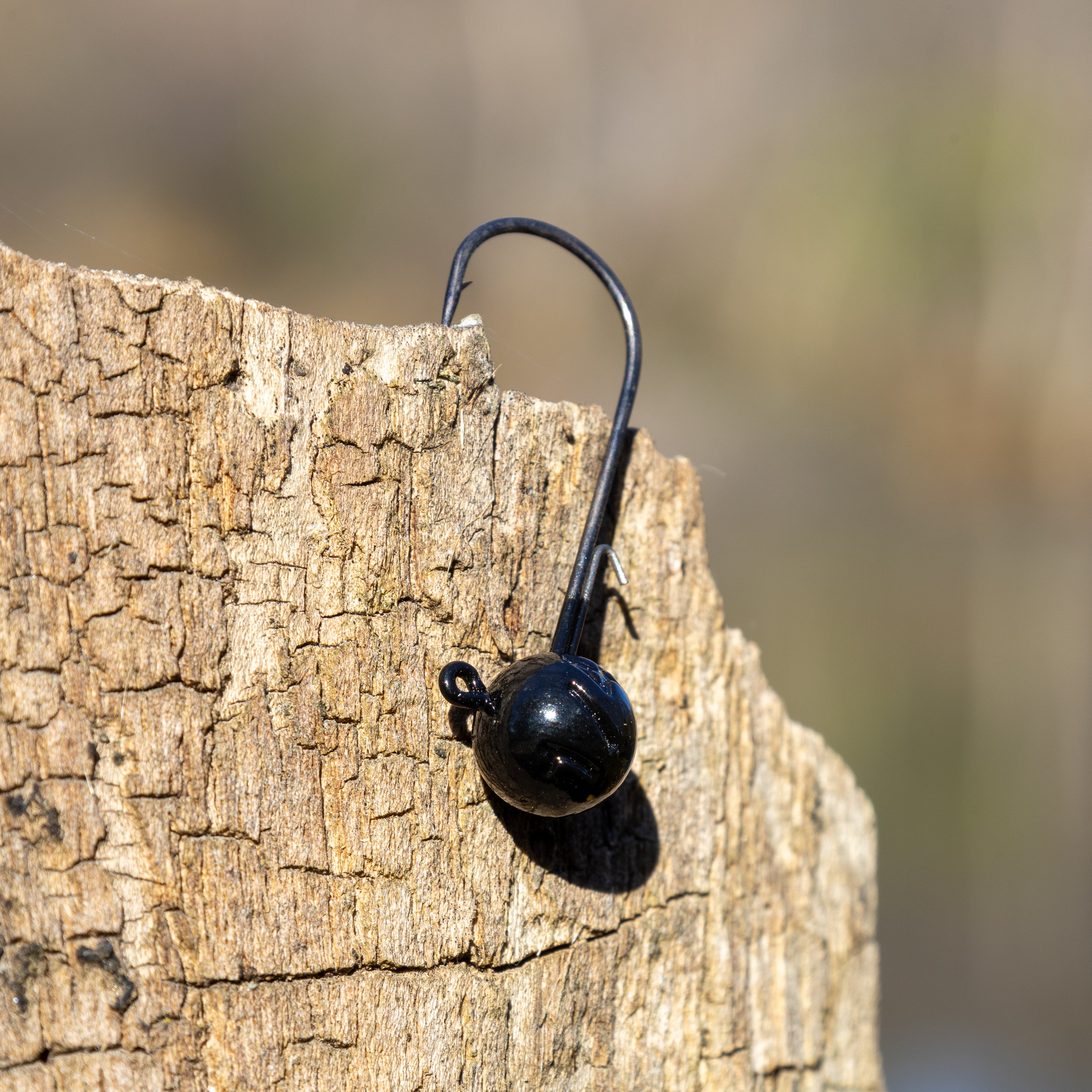 Reaction Tackle Lead Ball Jigs (10-Pack) – Premium Round Jig Heads for Stick Baits