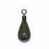 Tungsten Tear Drop Loop Eye Weights - Swivel Eye - (Per 1) Jig Shack Exclusive
