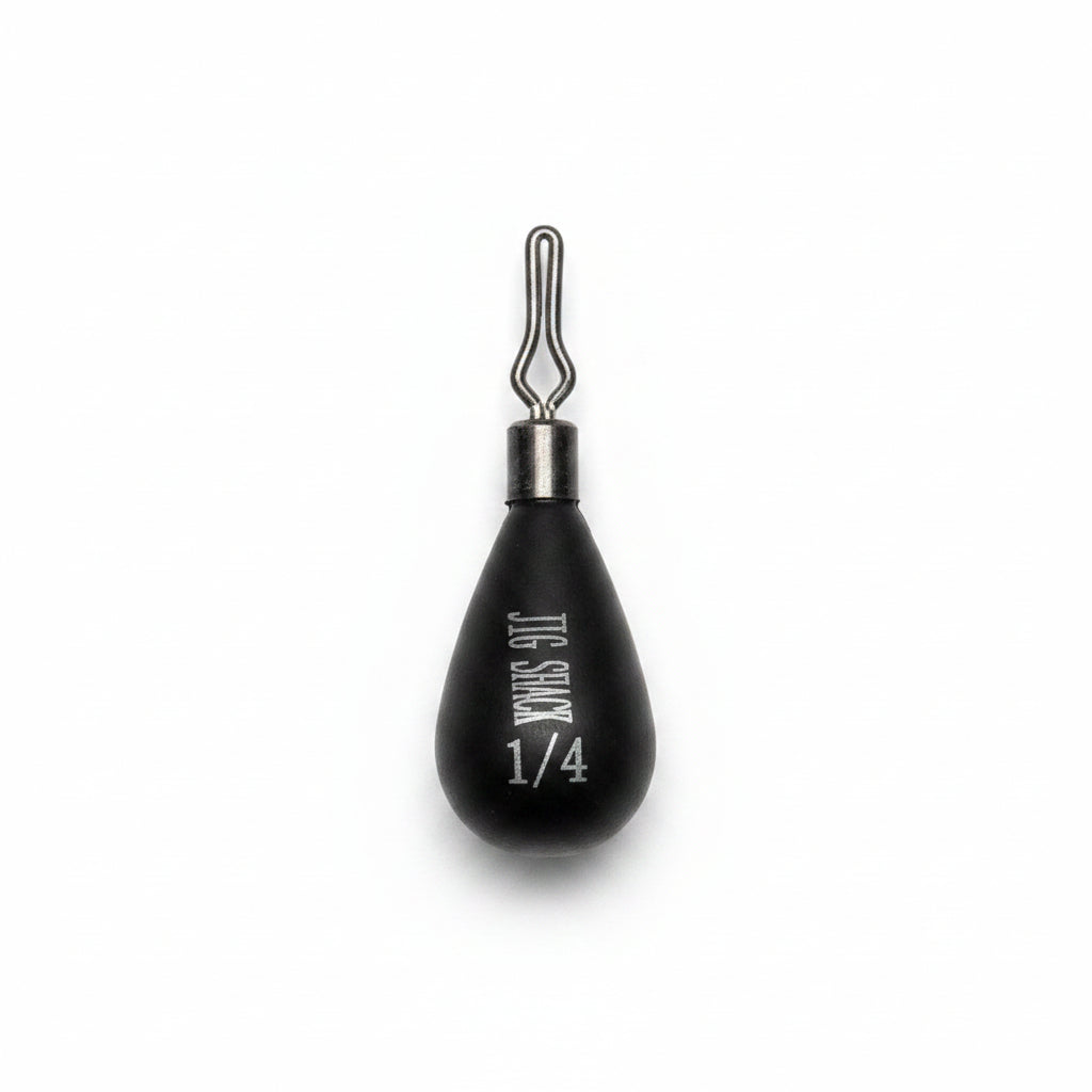 Tungsten Tear Drop Shot Weights –  (Per 1) Jig Shack Exclusive