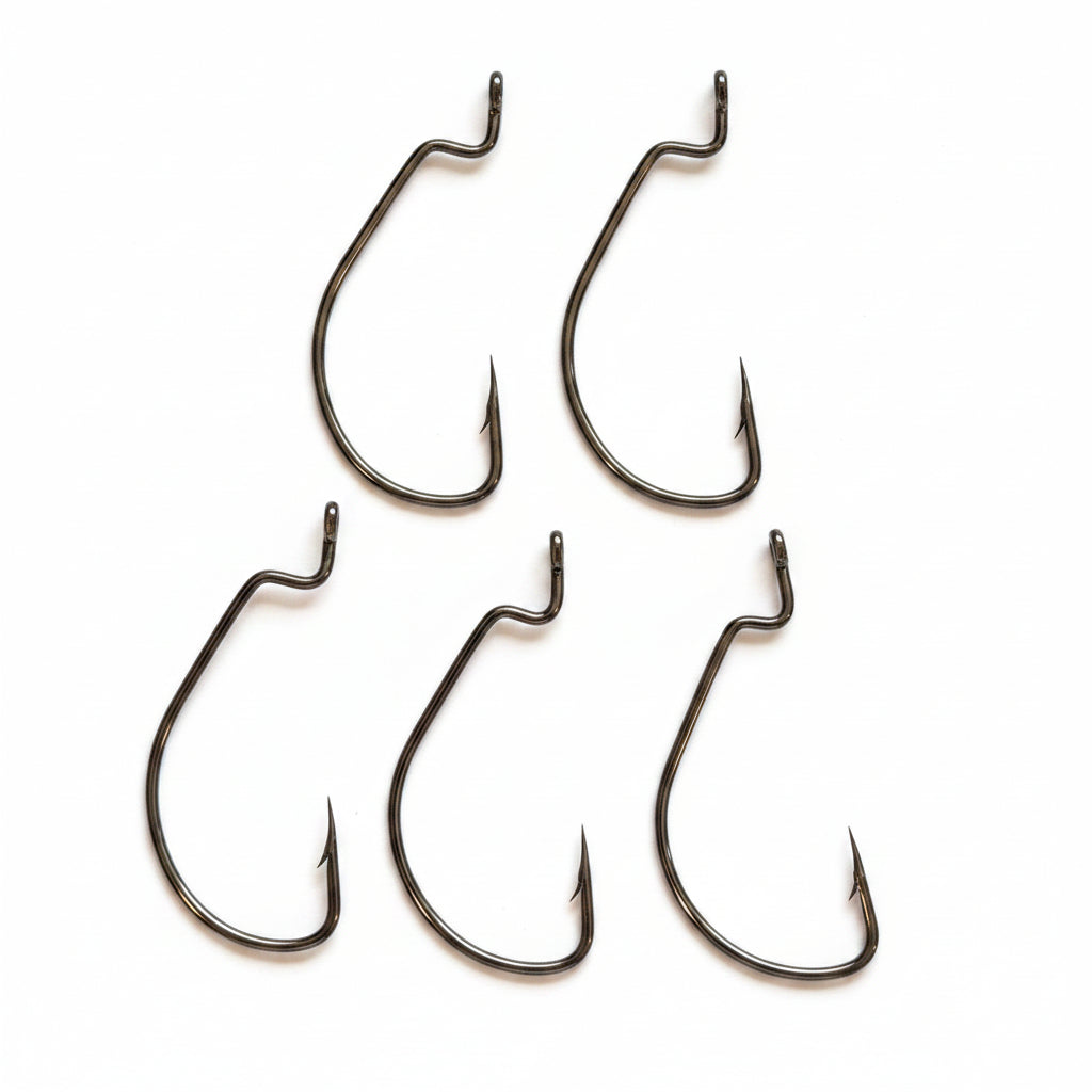 Jig Shack EWG Single Hook (5pk) - Great For All Soft Plastics