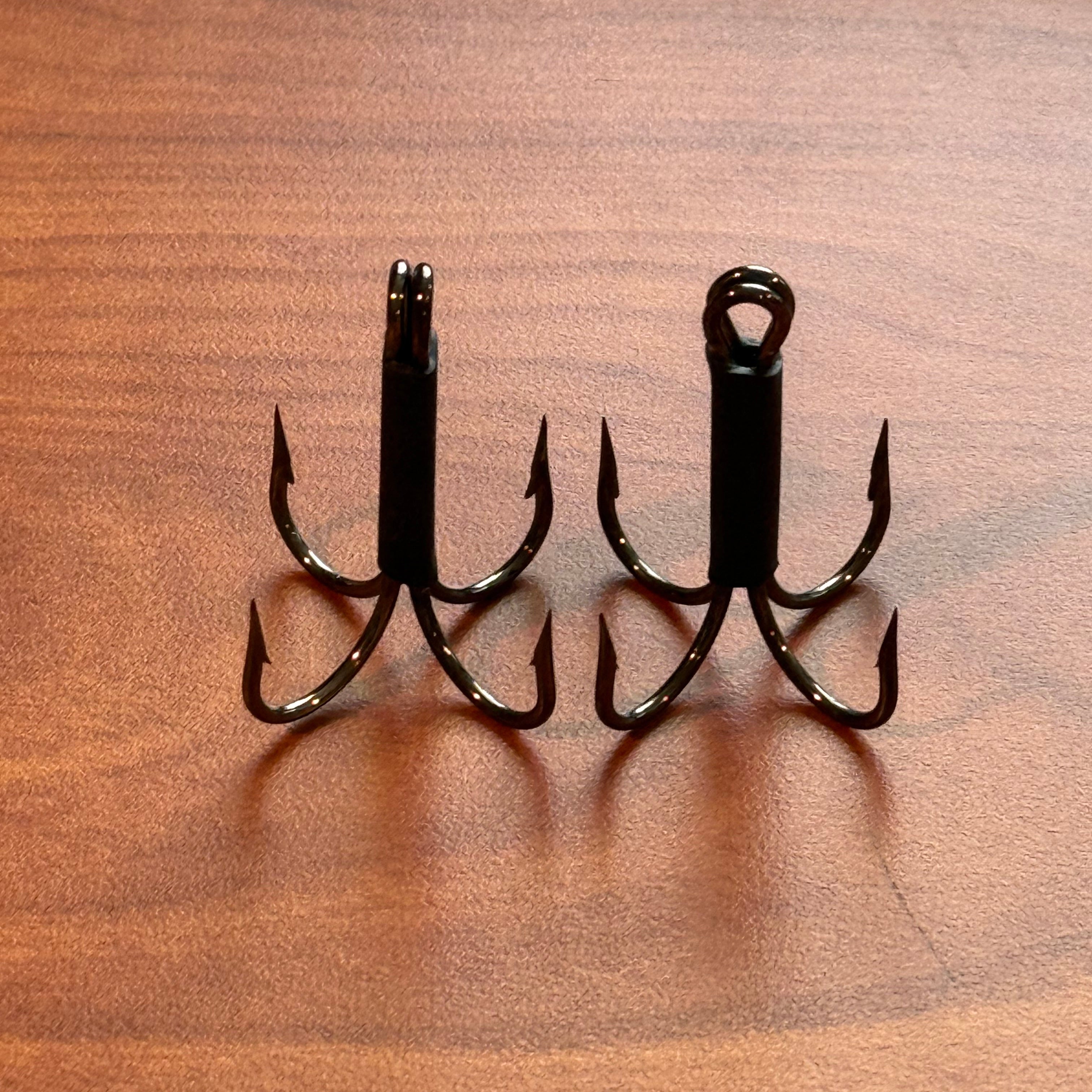 The Gig - Double Frog Hook - Urchin Quad (2pk) - Multiple Sizes