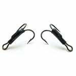 Double Shank Weighted Tungsten Urchin Hooks (2 Pack) - Multiple Sizes