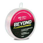 Beyond Fluorocarbon Leader Material 50 Yards - Pink or Clear