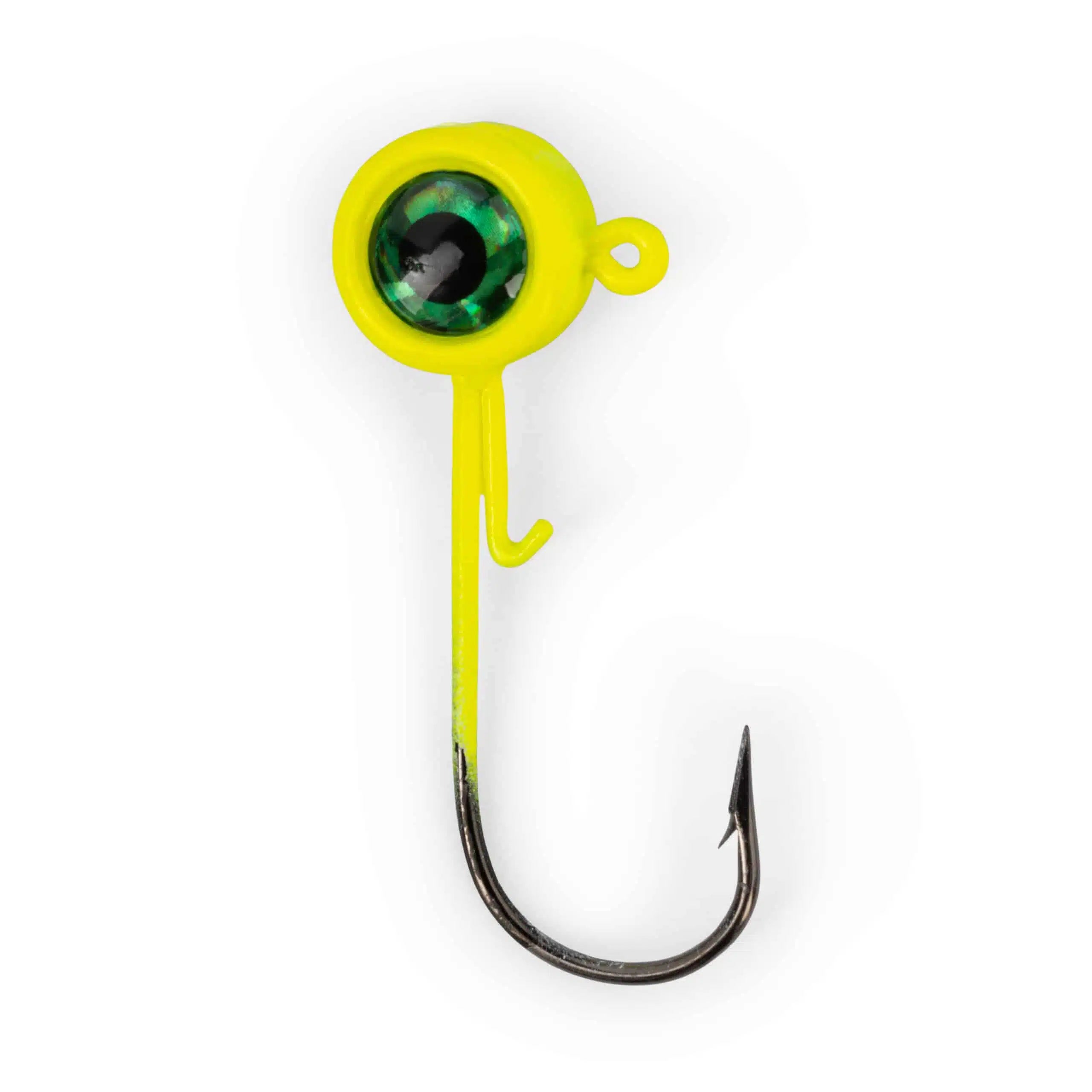 ACC Crappie BigEye Jighead 1/32oz Chartreuse 8pk