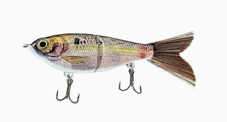 4.5" Jig Shack Custom Mini Glide - Chartreuse Shad