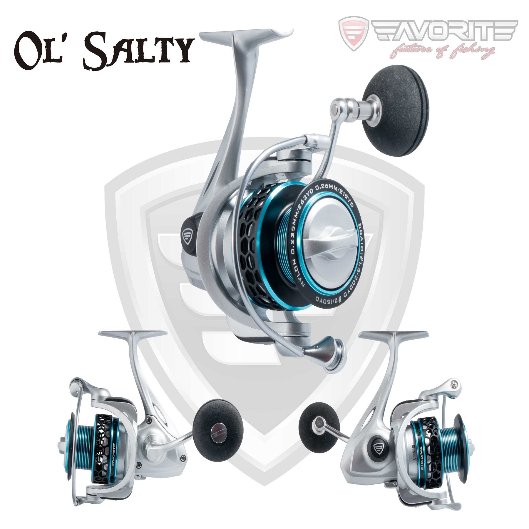 Favorite Fishing - OL' Salty Reel