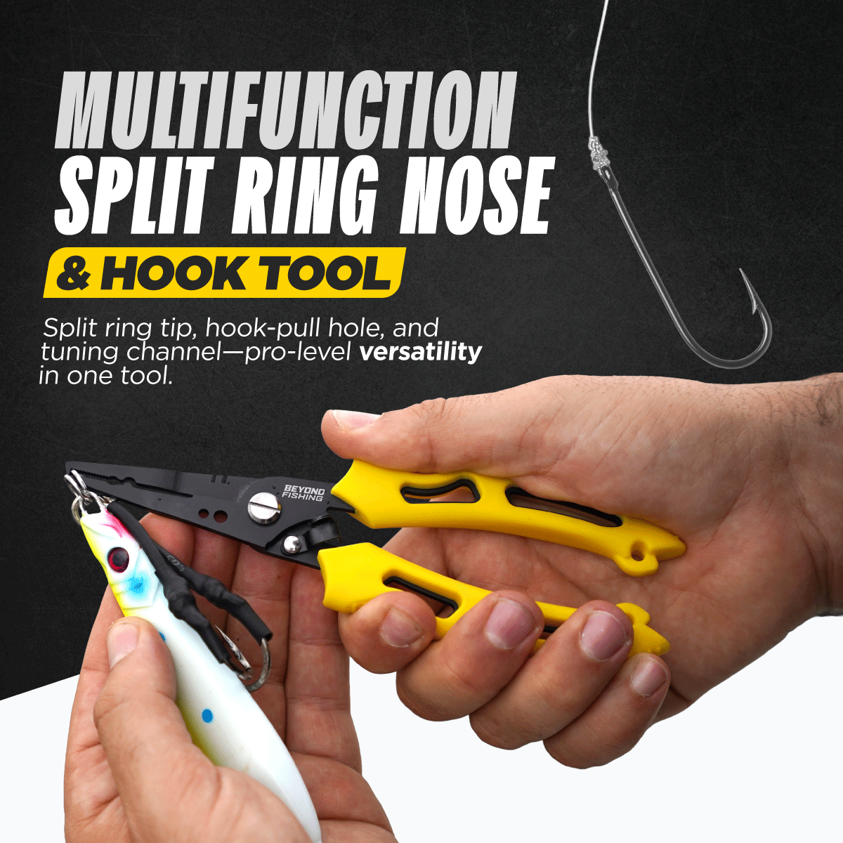 Beyond QuickRig Multifunction Fishing Pliers - Saltwater Grade