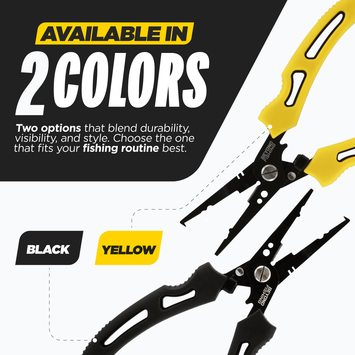 Beyond QuickRig Multifunction Fishing Pliers - Saltwater Grade