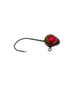 Free Style Minnow Jig Heads - 3D Eyes - 12 Pack - No Collar
