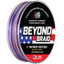 Beyond Braid Patriot Edition Braided Line - Red, White & Blue