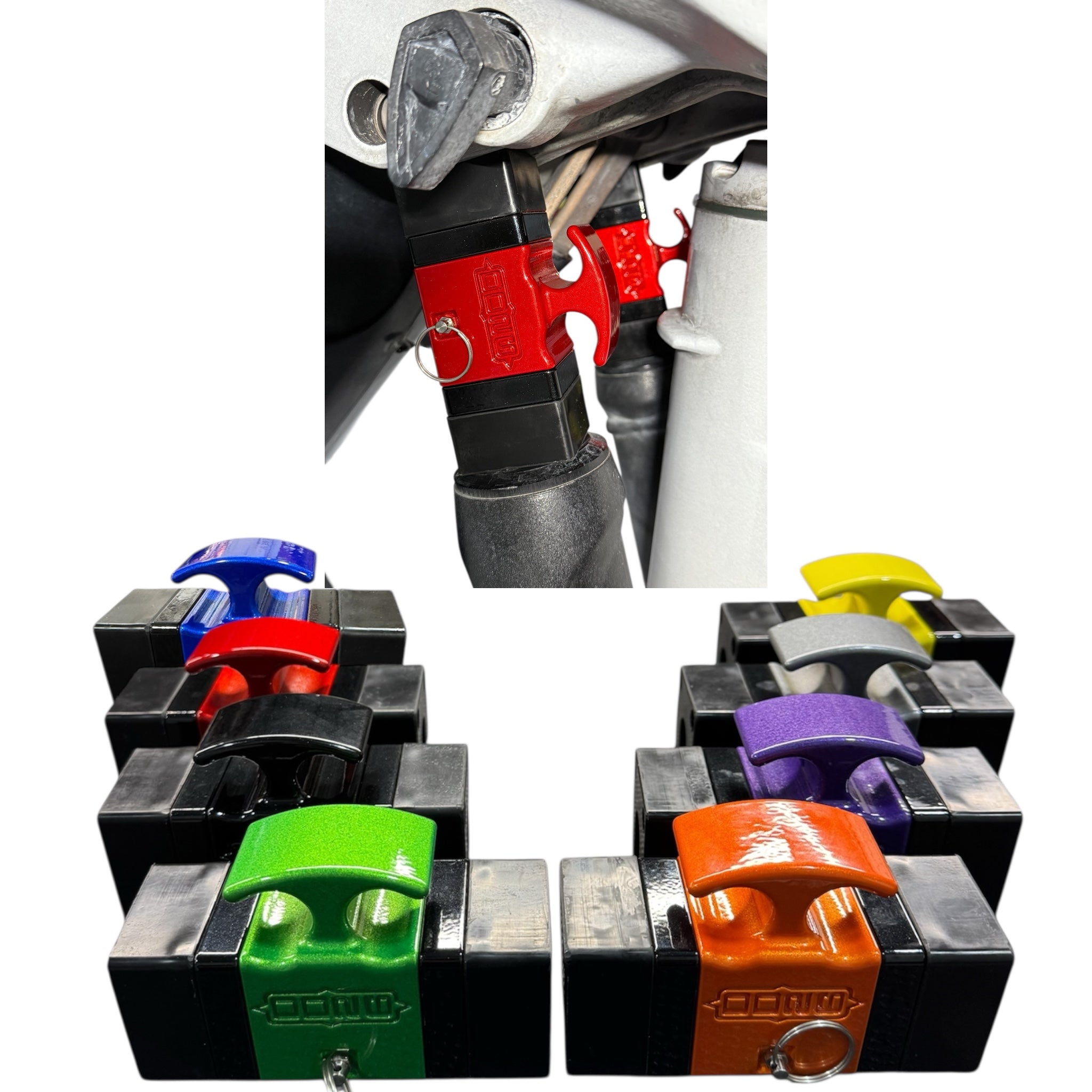 Single Ram Motor Tote compatible with mid size Yamahas, Suzukis and Dual Ram Verado's