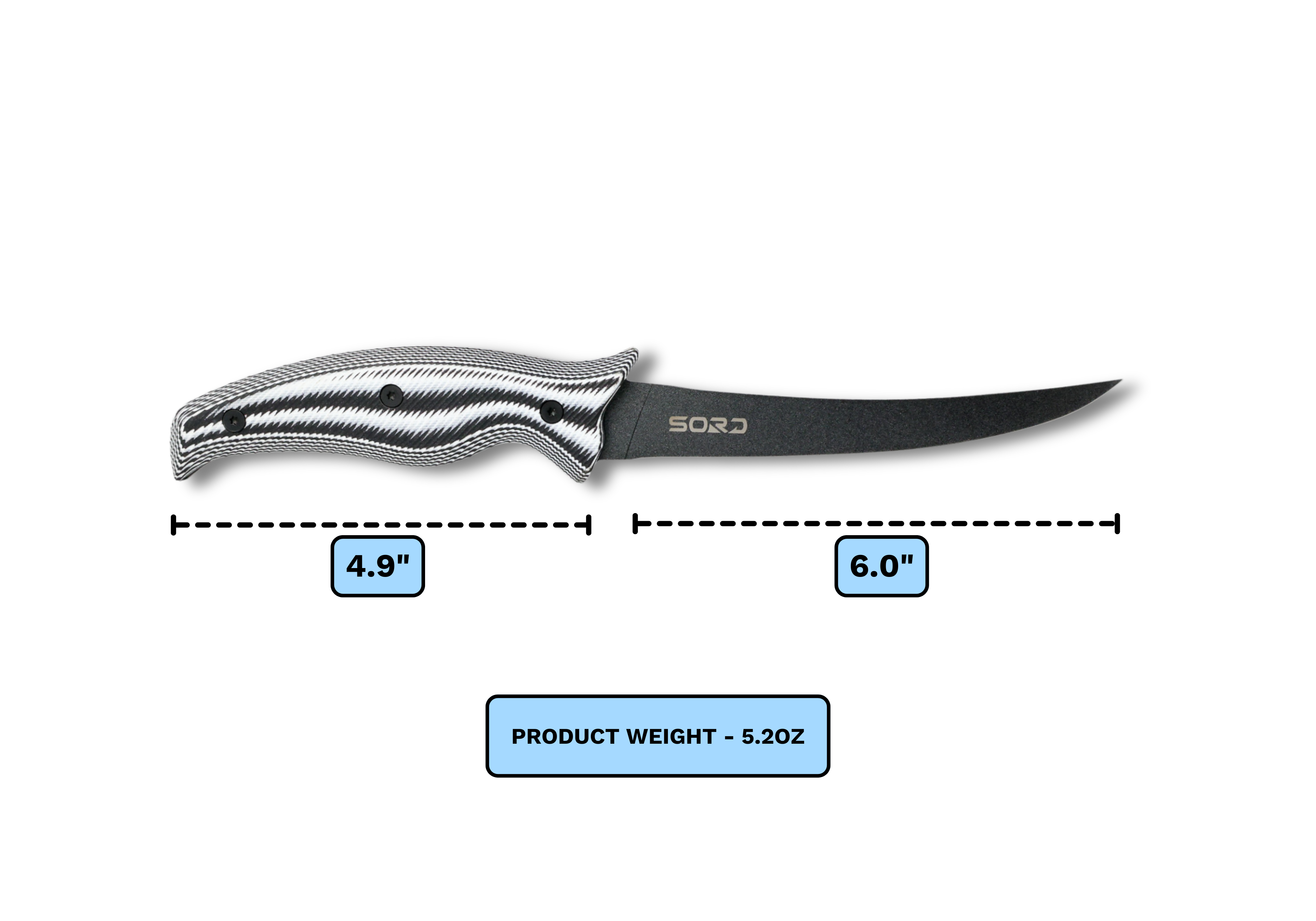 6" FILLET KNIFE - FLEXY