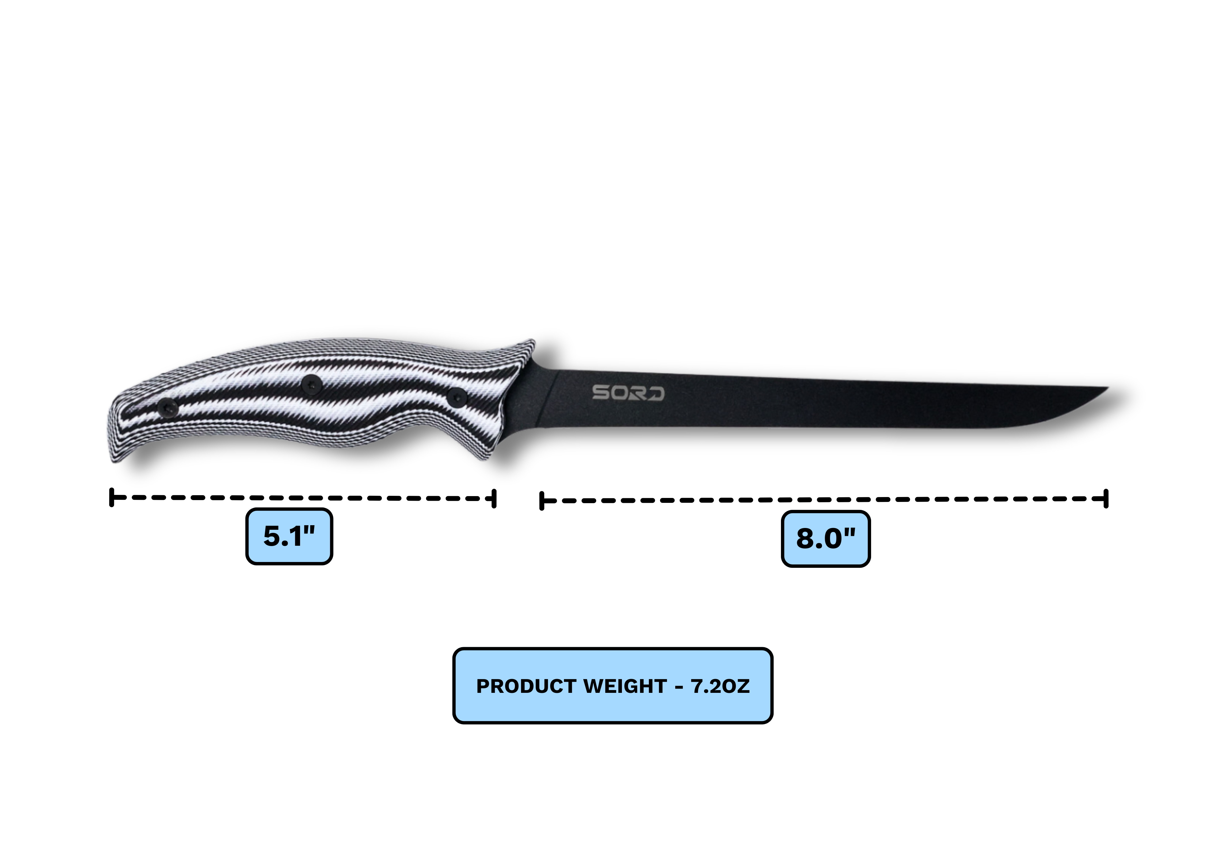 8" FILLET KNIFE - SUPER FLEX