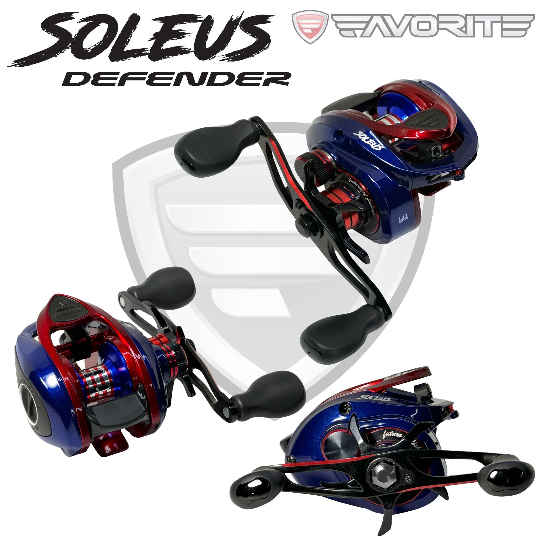 Favorite Fishing - Defender Soleus Casting Reel