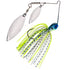 Reaction Tackle Tungsten Double Willow Blade Spinnerbait Jigs (2-Pack)