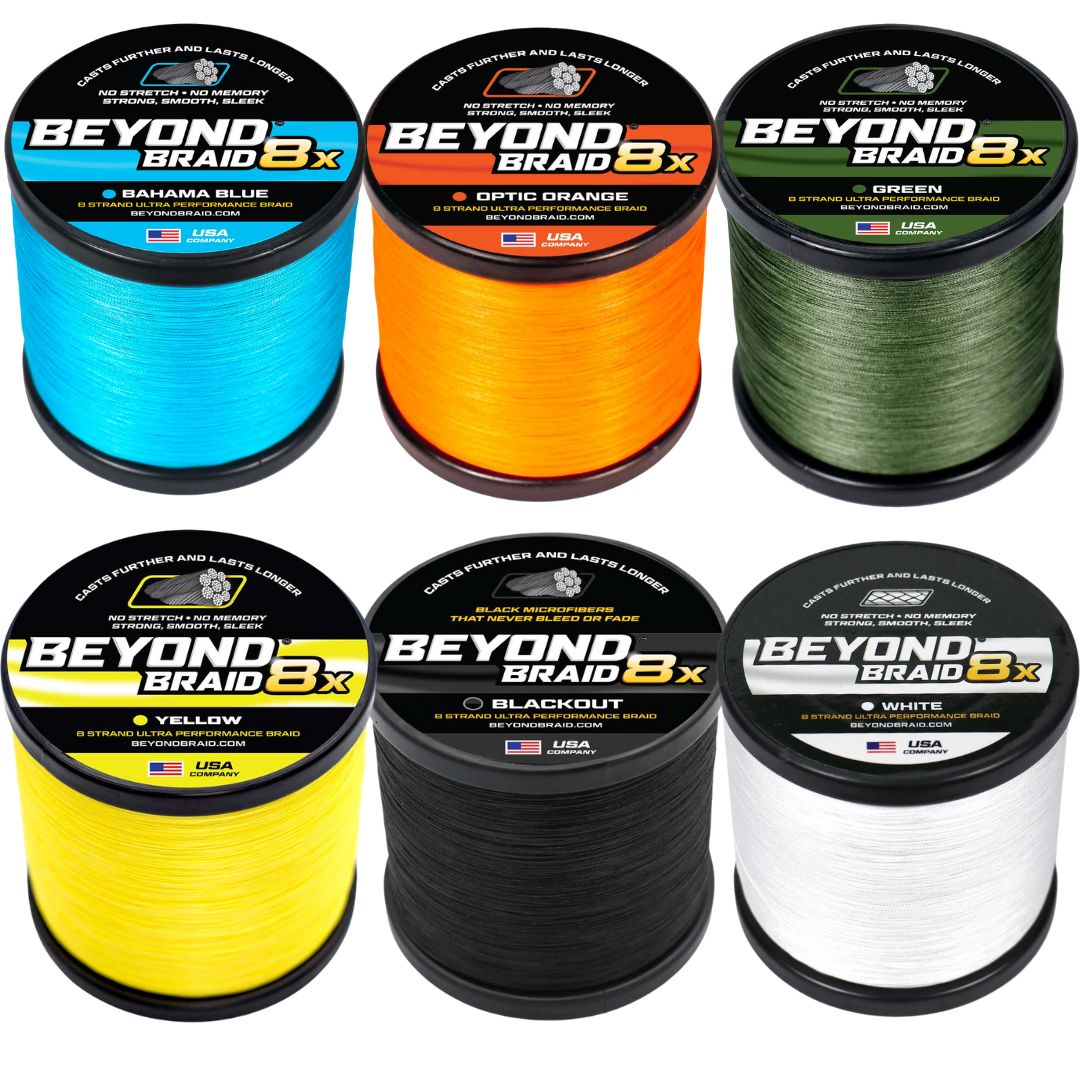 Beyond Braid 8X Ultra Performance 8 Strand Braided Line - 300 to 2000 Yards
