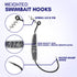 Reaction Tackle Lead Weighted Swimbait Hooks (10-PACK)