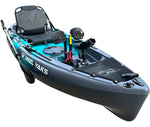 9.5ft Raptor Modular Fin Drive Pedal Fishing Kayak | 380lbs Capacity | 2 Piece