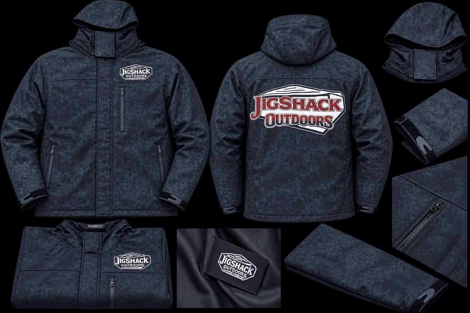 COMING SOON: Jig Shack Outdoors All Weather Waterproof Rain Jacket