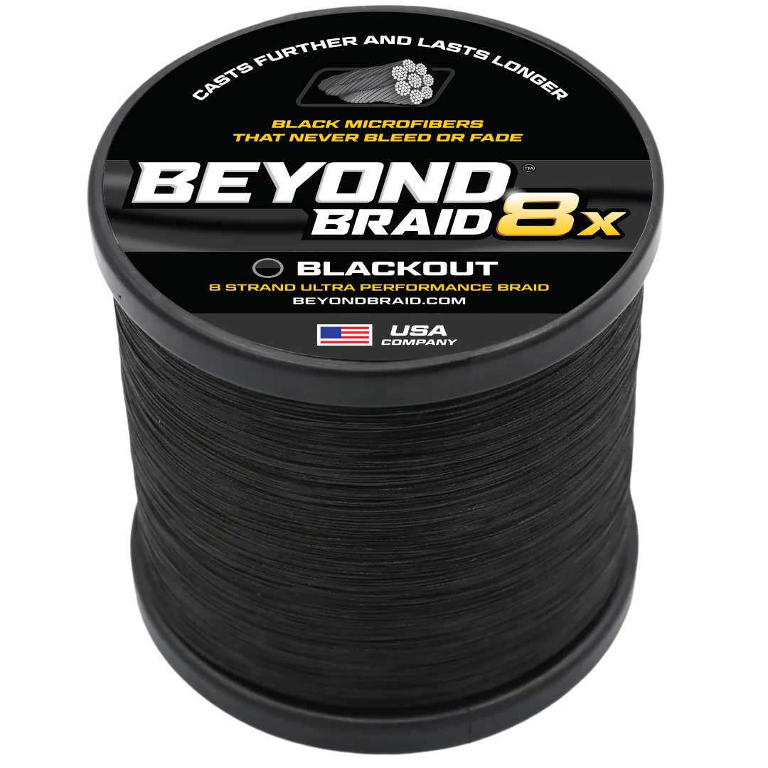 Beyond Braid Pro Grade Braided Fishing Line - 300 Yards