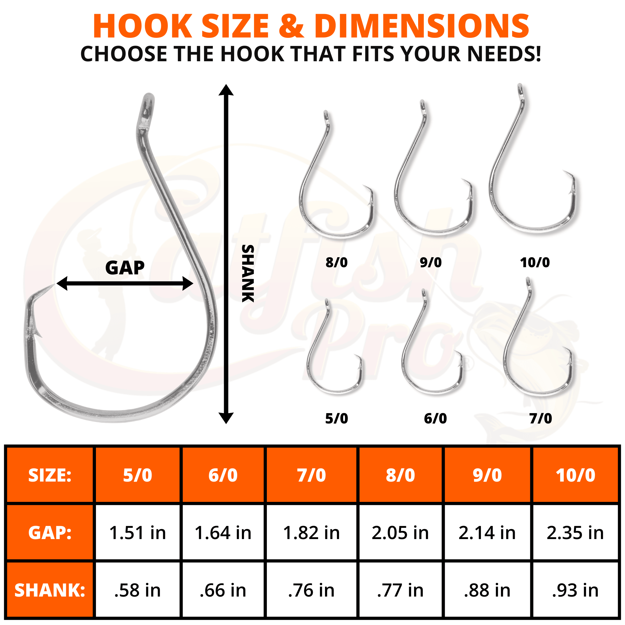 Double Offset Circle Hooks 5/0 - Value Pack