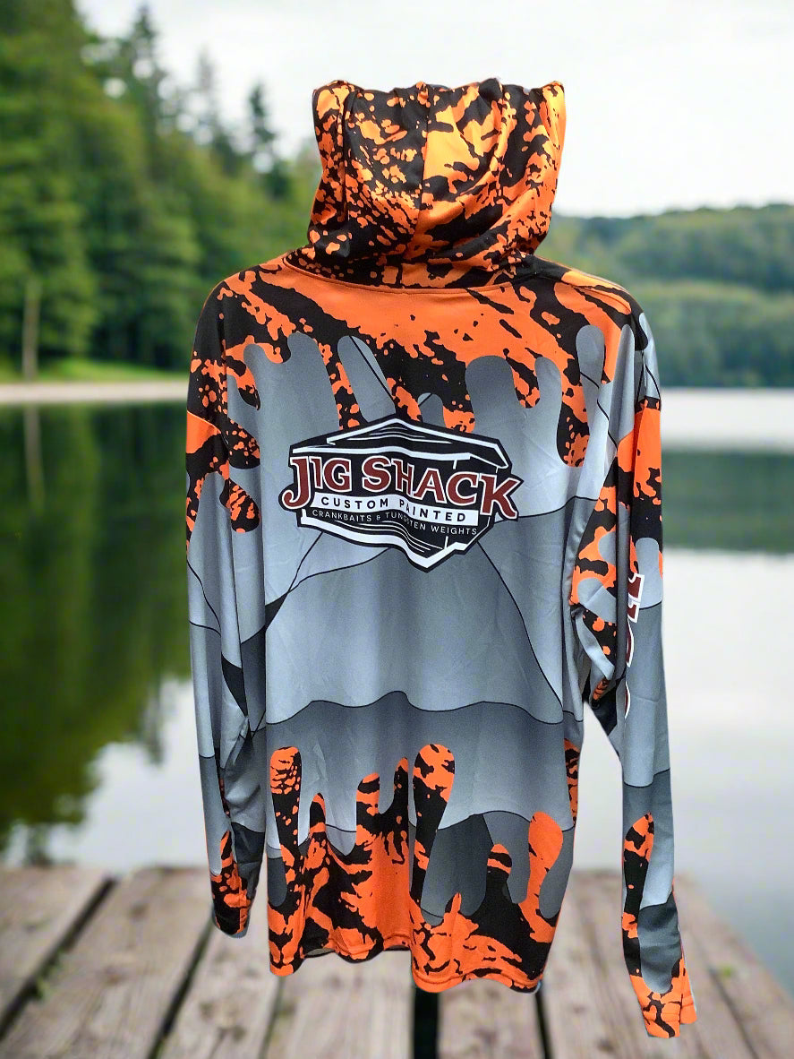 Long sleeve hooded with gator! SPF 50 image 2