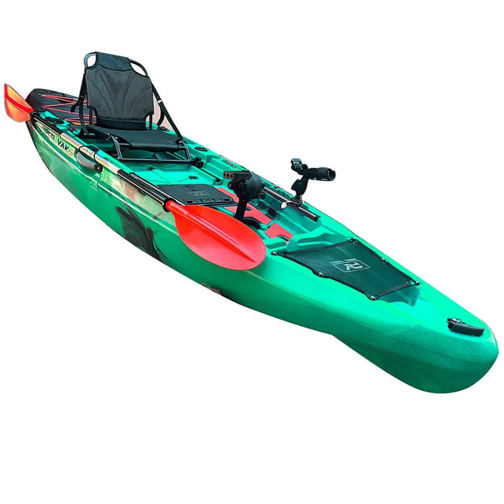 Rapido 10.8ft Propeller Drive Modular Fishing Kayak Blue Black / in 8