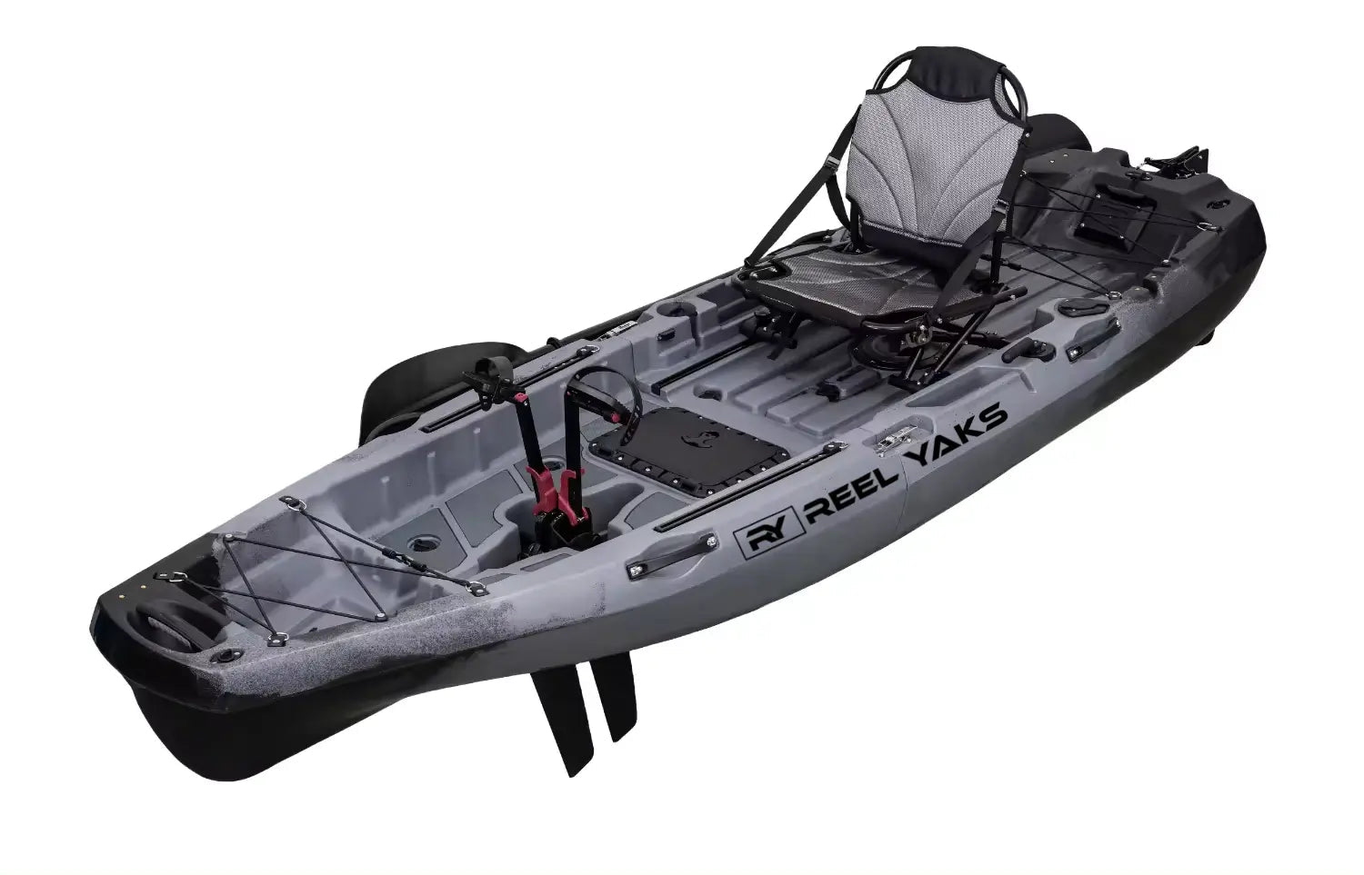 10ft Radar Modular Fin Drive Pedal Fishing Kayak | 430lbs Capacity | 2 Piece