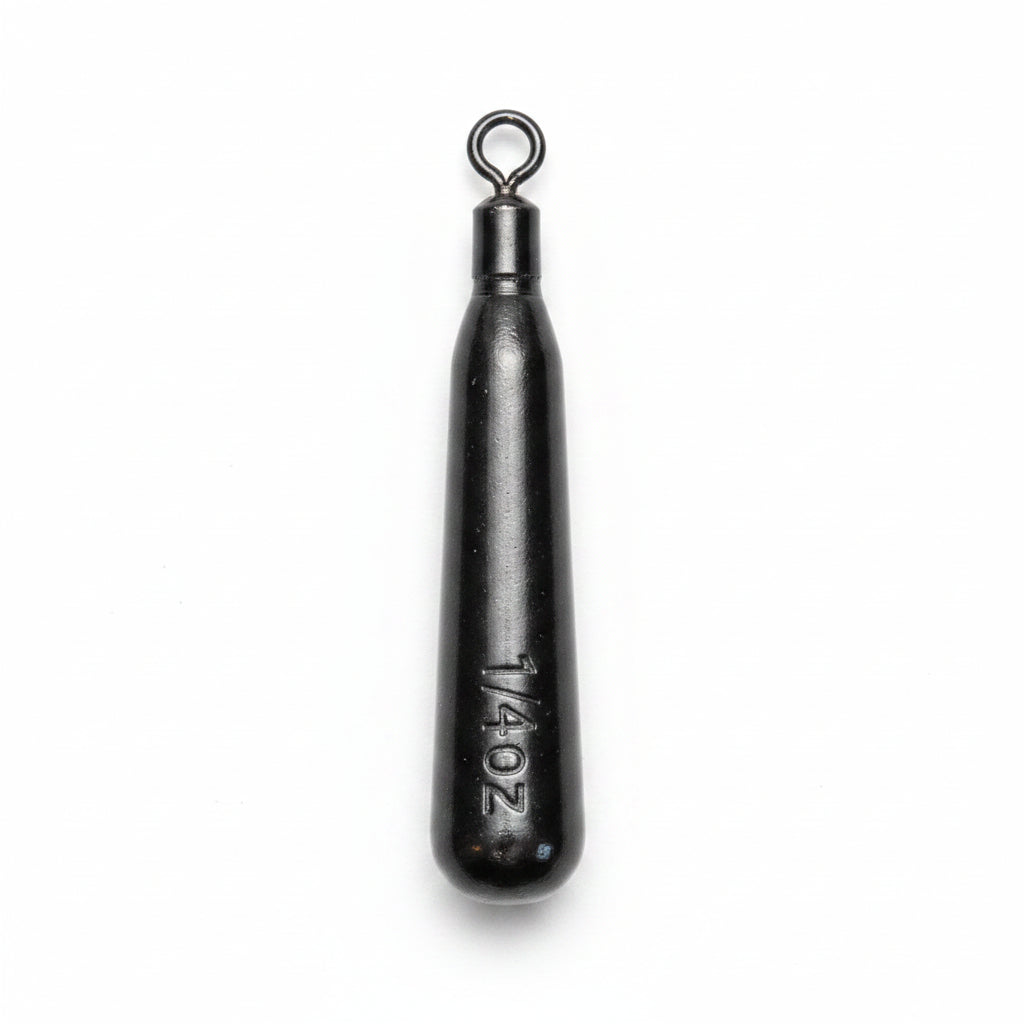 Tungsten Free Rig Weight - Loop Eye Barrel Drop Shot - Swivel Eye - (Per 1) Jig Shack Exlcusive