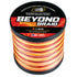 Beyond Braid Lava Hi-Vis Braided Line - Red, Orange & Yellow