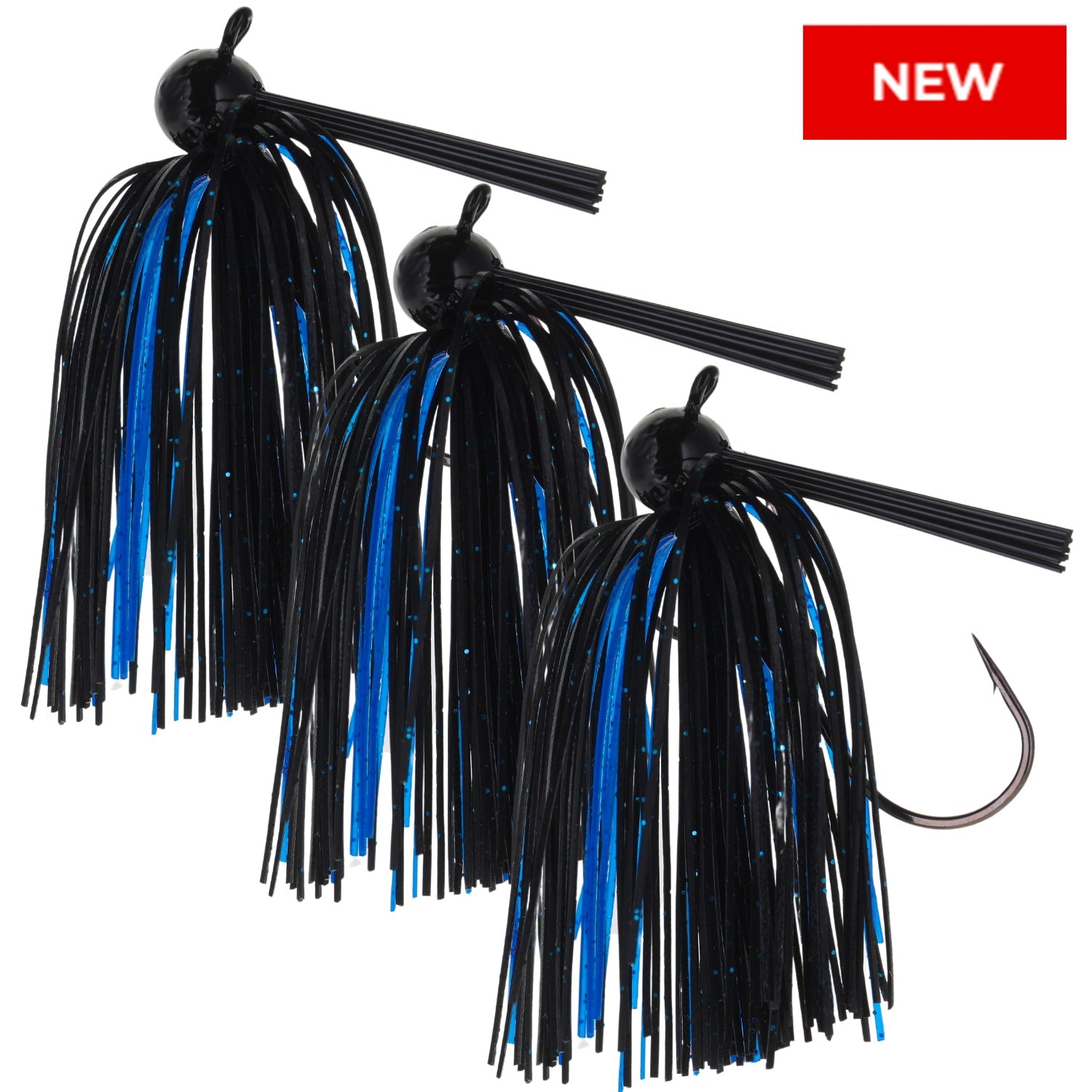 Reaction Tackle Lead Football Jigs 3-Pack