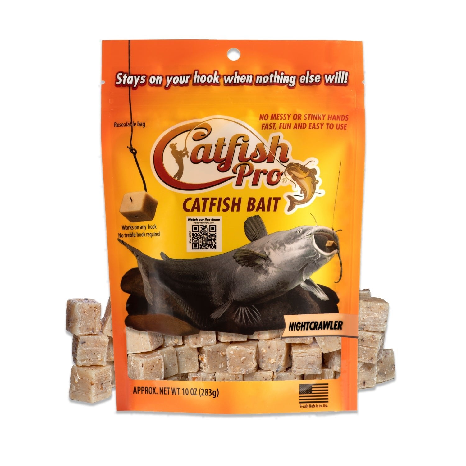 Nightcrawler Catfish Bait