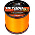 Beyond Braid Optic Orange 8X Ultra Performance 8 Strand Braided Line