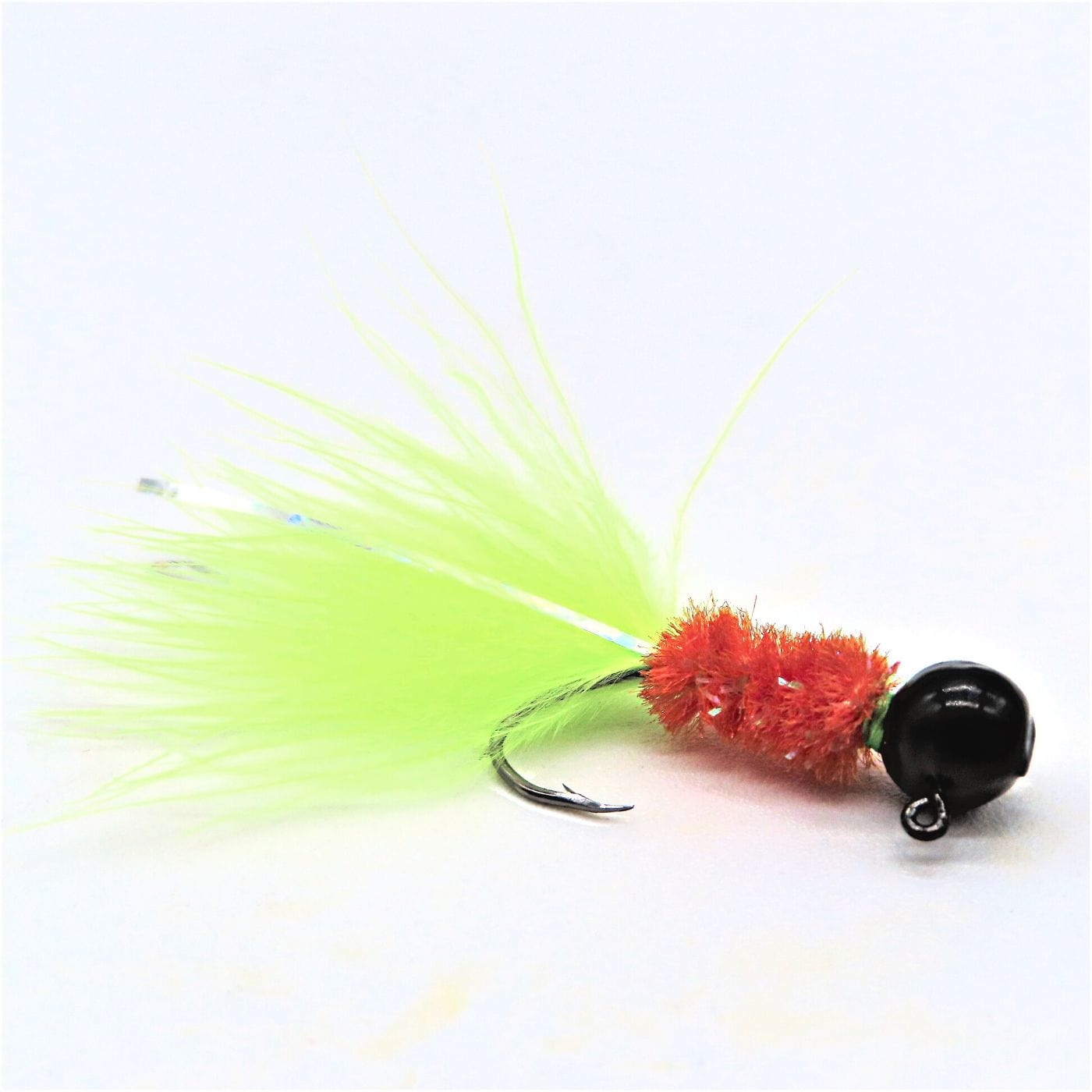 Hand Tied Crappie Jigs  - Marabou Tail