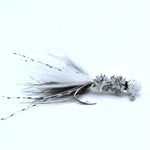 Hand Tied Crappie Jigs  - Marabou Tail