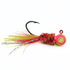 Hand Tied Crappie Jigs  - Rooster Hackle Tail