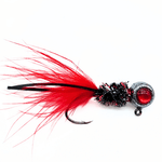 Hand Tied Crappie Jigs  - Marabou Tail