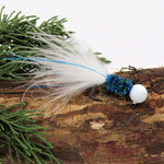 Hand Tied Crappie Jigs  - Marabou Tail