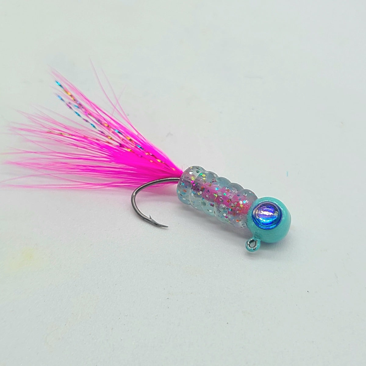 Hand Tied Crappie Jigs - Jelly Belly
