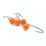 Round Jig Heads - 1/32- 1/16 - 1/8 - 12 Pack - No Collar