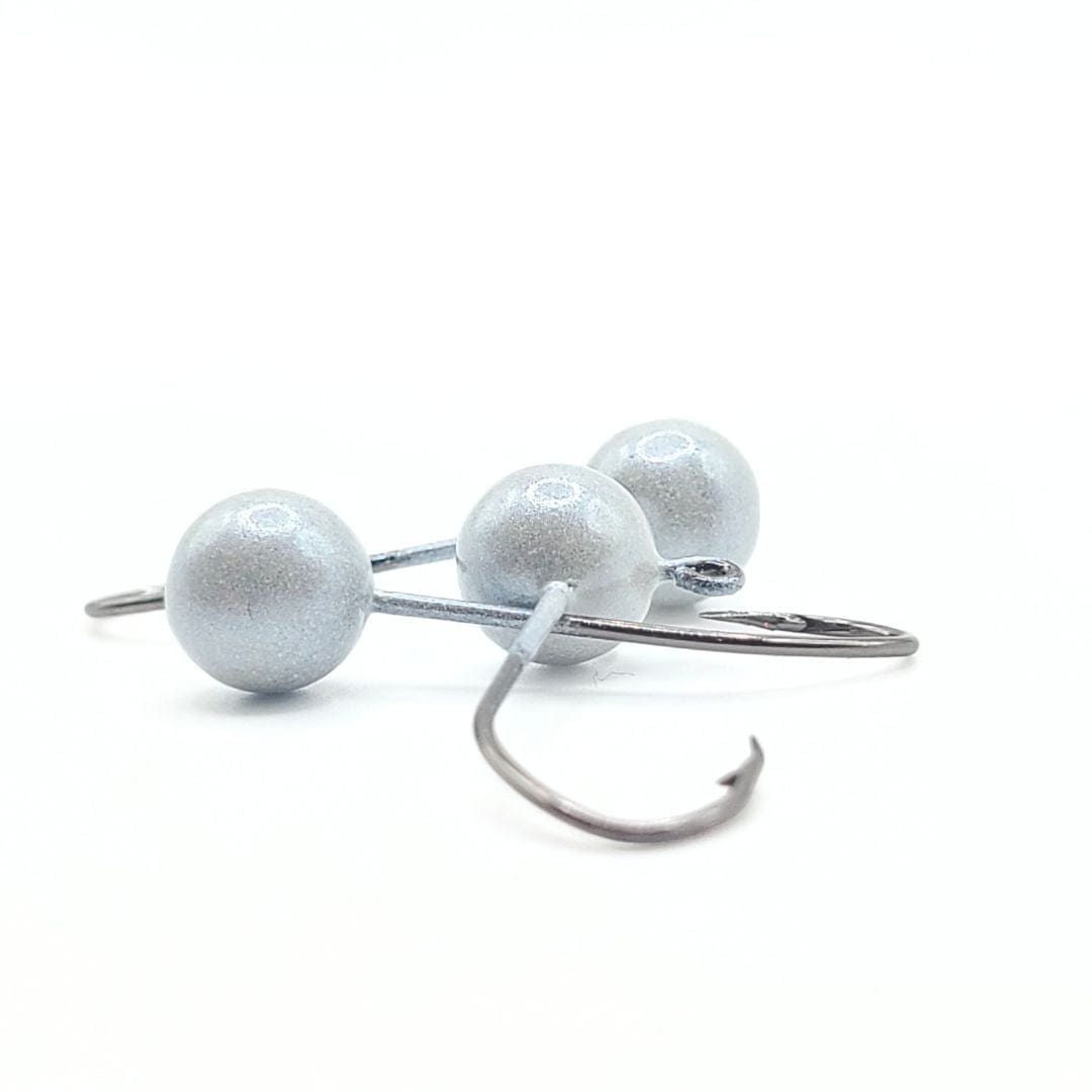 Round Jig Heads - 1/32- 1/16 - 1/8 - 12 Pack - No Collar