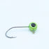 Free Style Jig Heads - 3D Eyes - 12 Pack - No Collar
