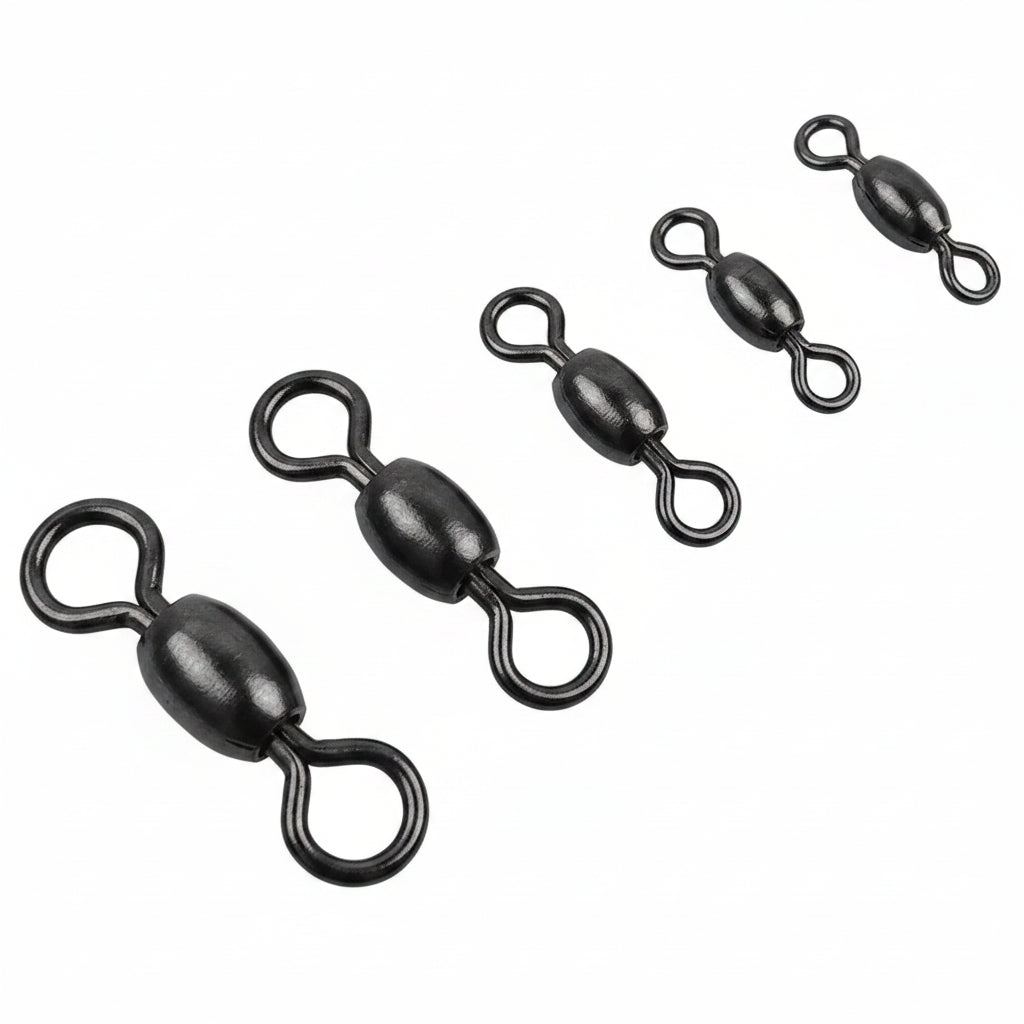 Jig Shack Fishing Swivels (5pk) - Black Nickel