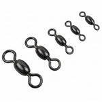 Jig Shack Fishing Swivels (5pk) - Black Nickel
